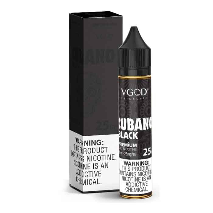 VGOD Nicotine Salt Cubano Black