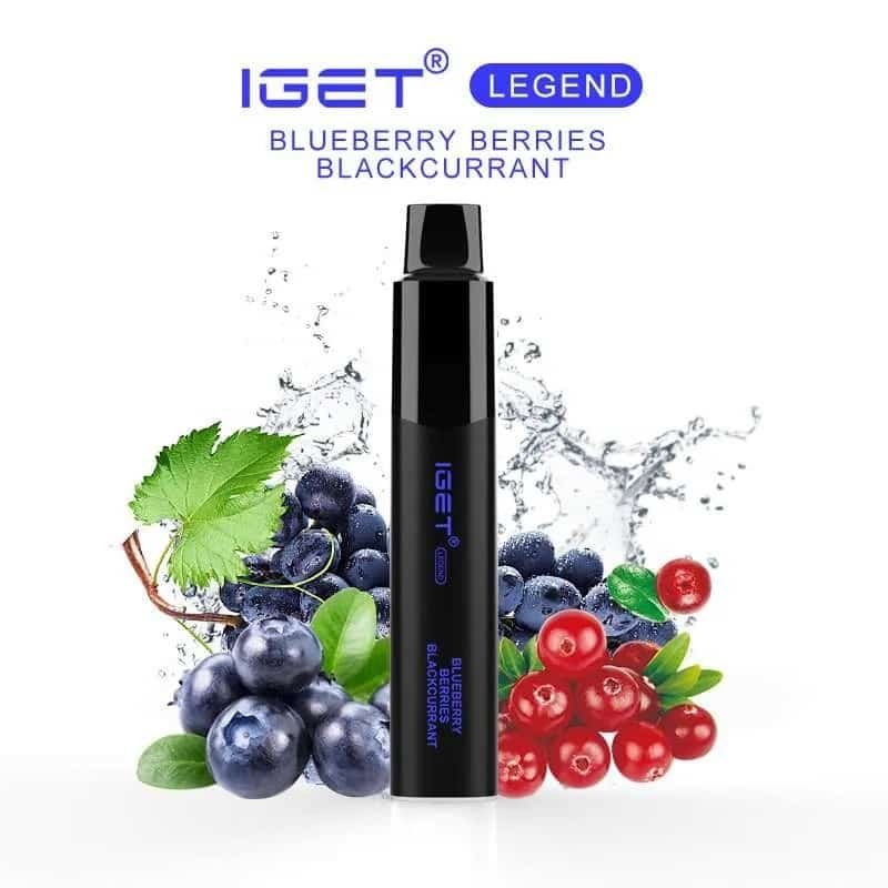 IGET Legend - Blueberry Berries Blackcurrant