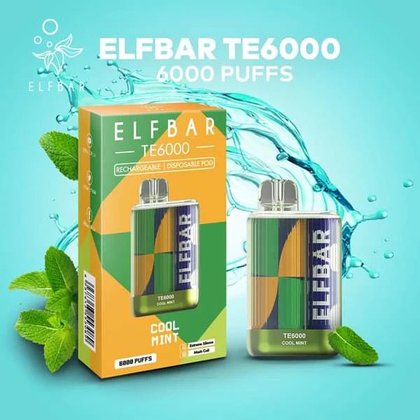 Cool Mint ELF BAR TE6000