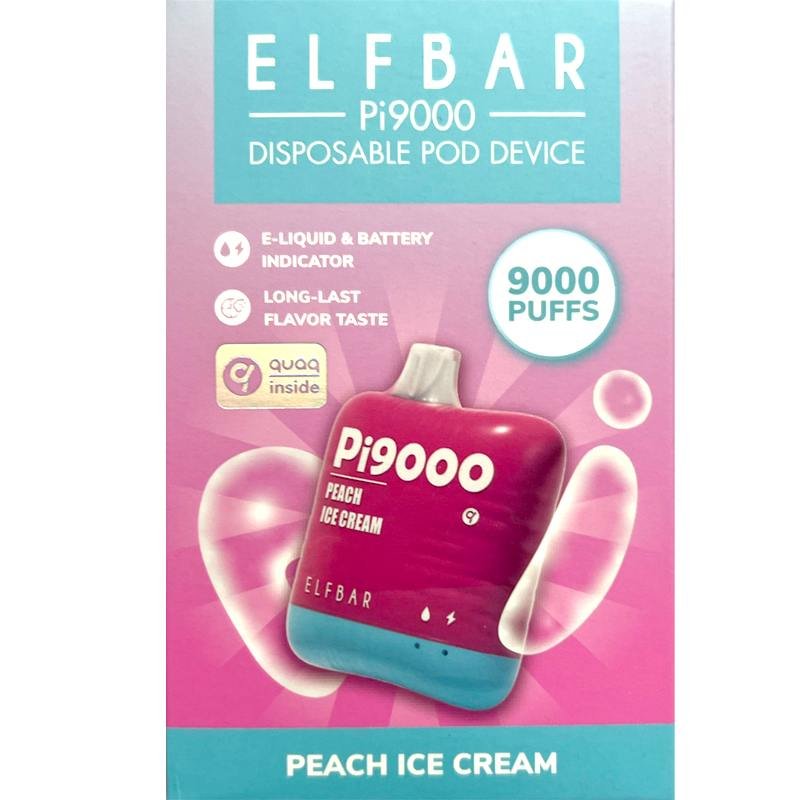 ELF BAR Pi9000 - Peach Ice Cream