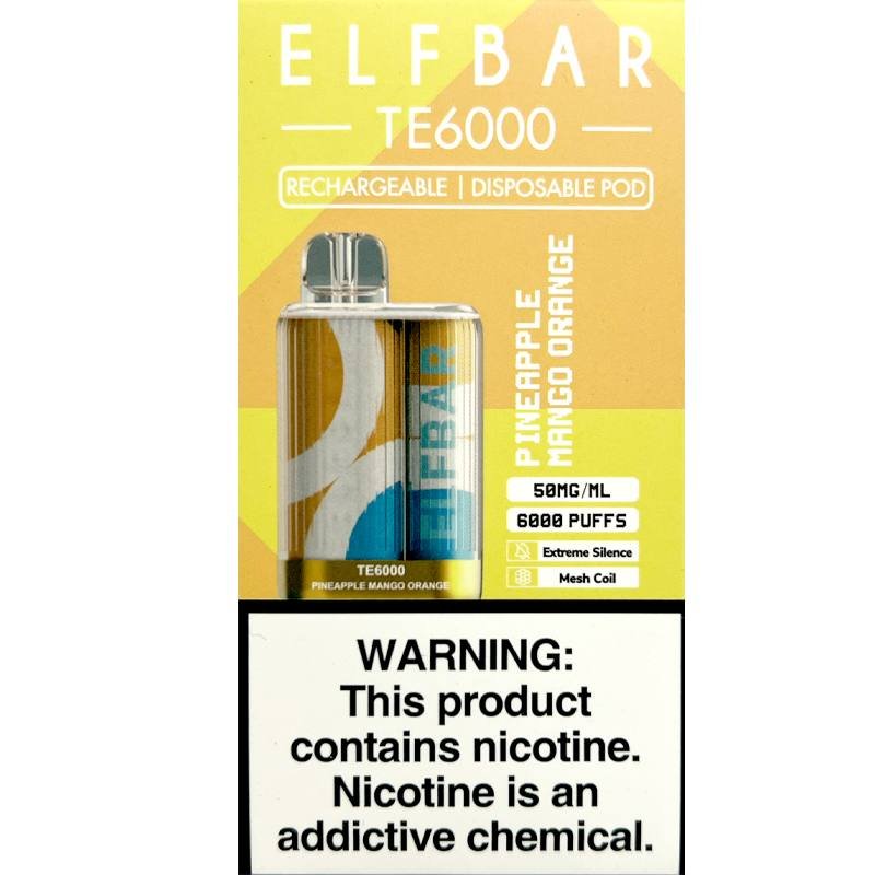 ELF BAR TE6000 - Pineapple Mango Orange