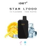 IGET STAR L7000 DISPOSABLE VAPE – PINEAPPLE JUICE ICE