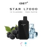 IGET STAR L7000 DISPOSABLE VAPE