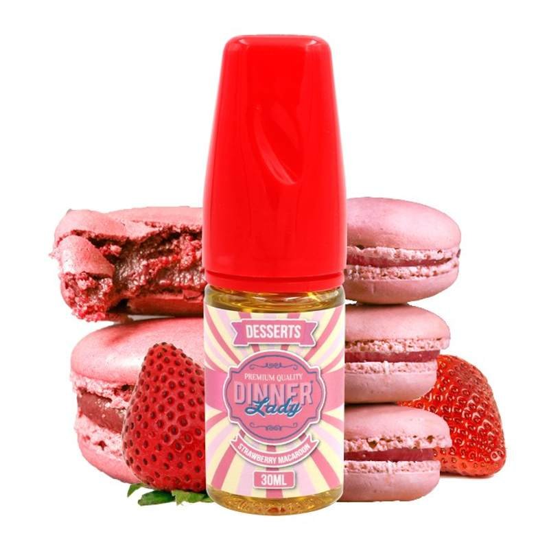 DINNER LADY - Strawberry Macaroon