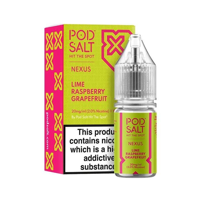 POD SALT NEXUS  Lime Raspberry Grapefruit