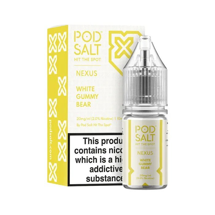 White Gummy Bear POD SALT NEXUS