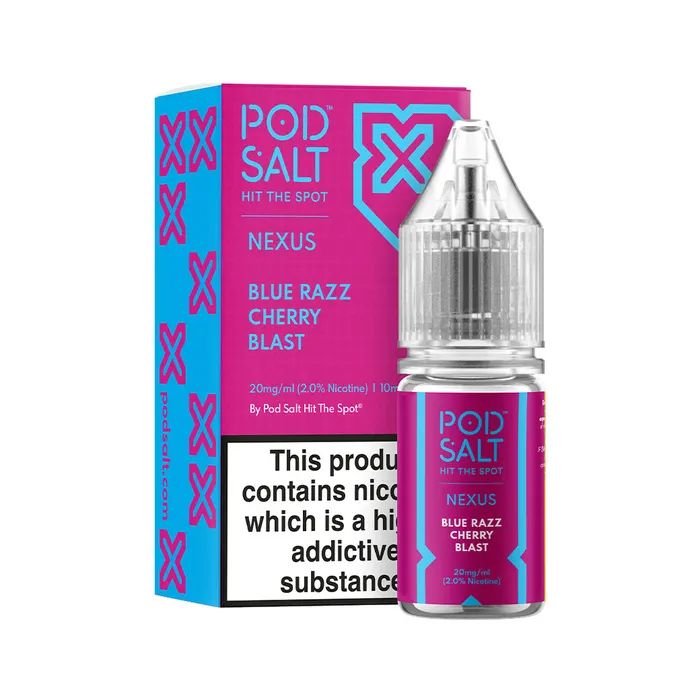 Blue Razz Cherry Blast - POD SALT NEXUS