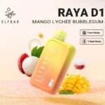 ELF BAR RAYA D1 – Mango Lychee Bubblegum – 13000 Puffs