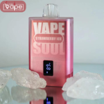 Strawberry ice – Vapesoul LCD (12000 Puffs)