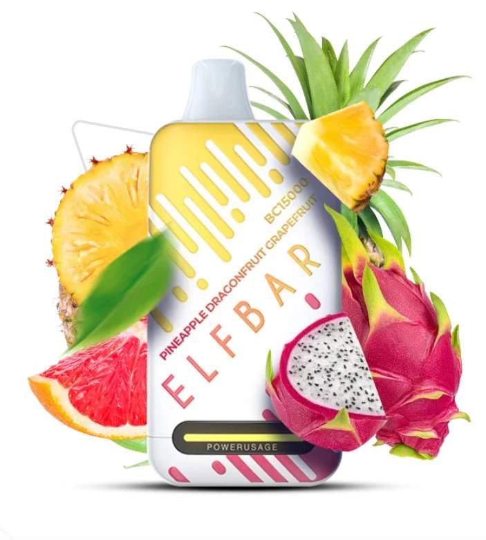 Elf Bar BC15000 - Pineapple Dragonfruit Grapefruit