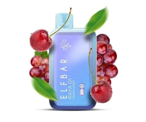 Elfbar Raya D1 Grape Cherry (13000 Puffs)