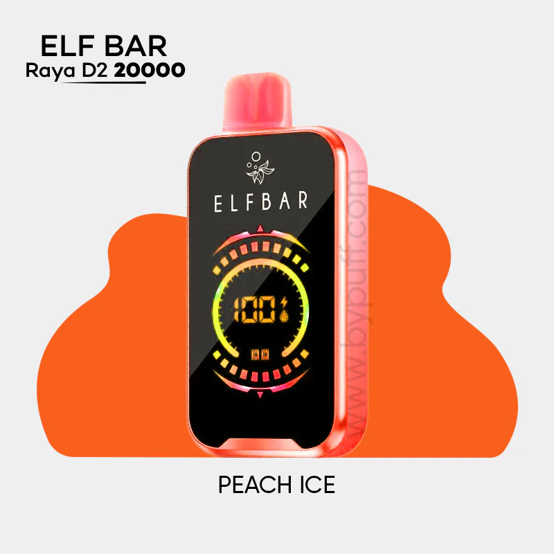 Elf Bar Raya D2 Peach ice