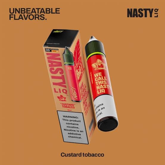 Nasty LIQ - custard tobacco