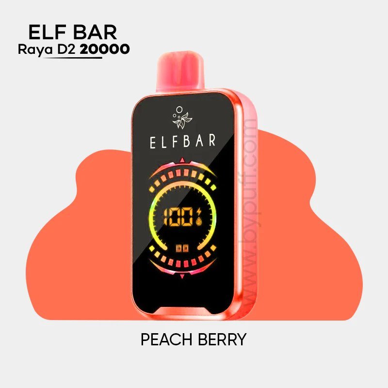 ELFBAR RAYA D2 Peach Berry (20000 Puffs)