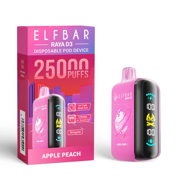 Elf Bar Raya D3 Apple peach