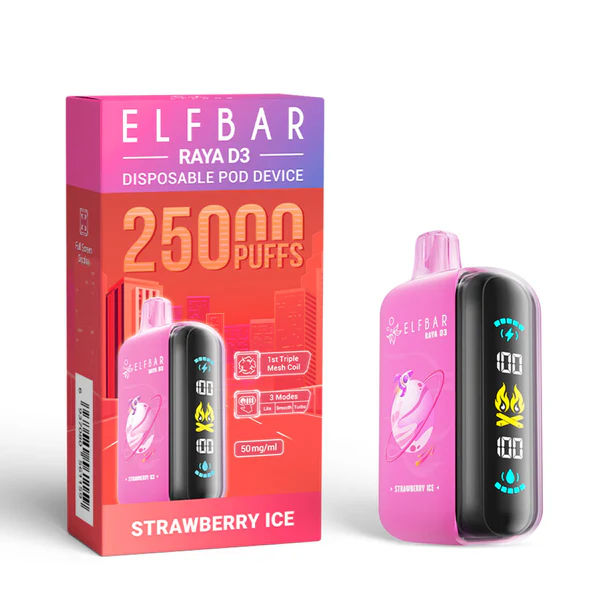 Elf Bar Raya D3 Strawberry Ice