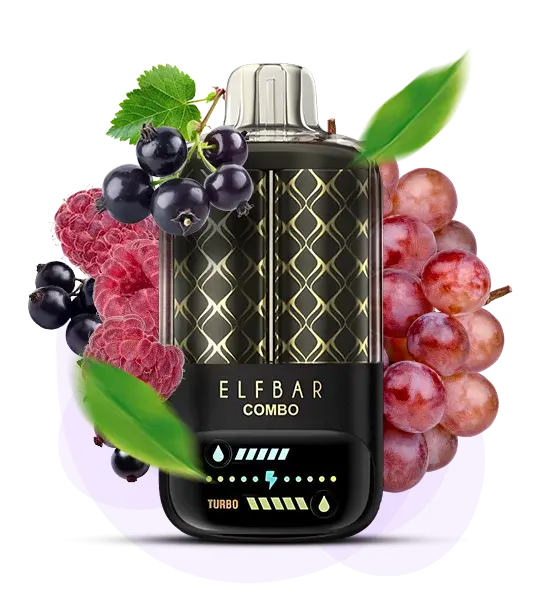 Elf Bar Combo - Grape Blackcurrant (25k)