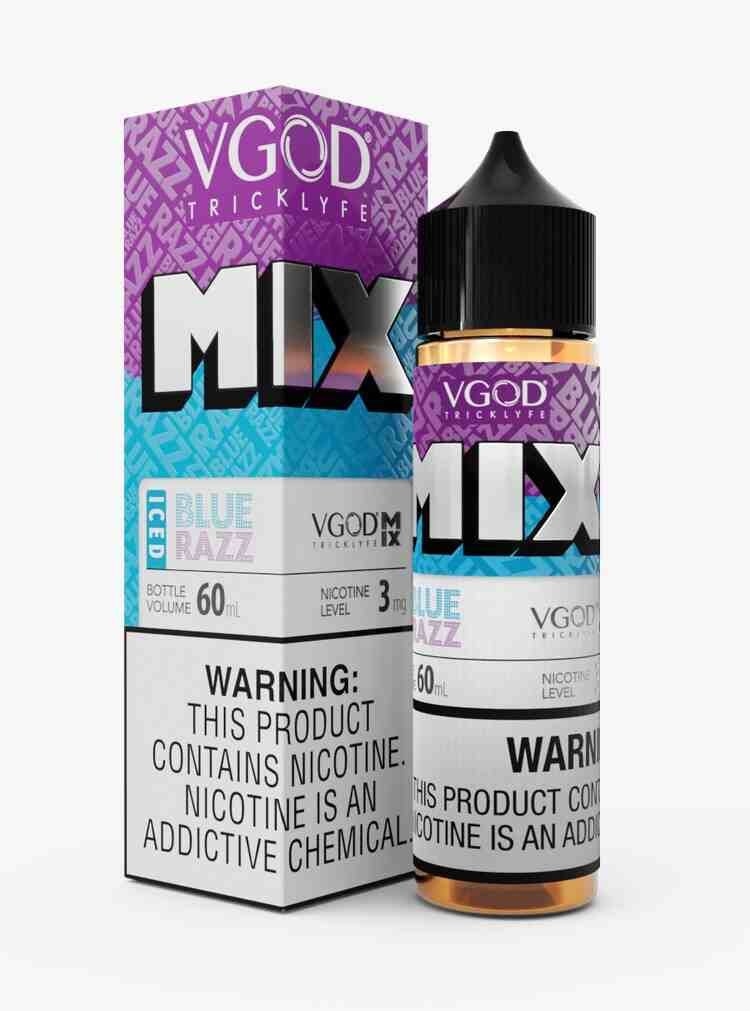 VGOD Nicotine Salt – Iced Blue Razz