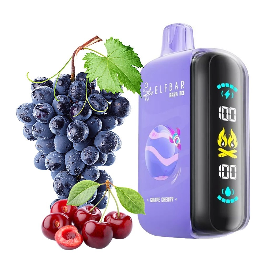 Elfbar Raya D3-Grape Cherry