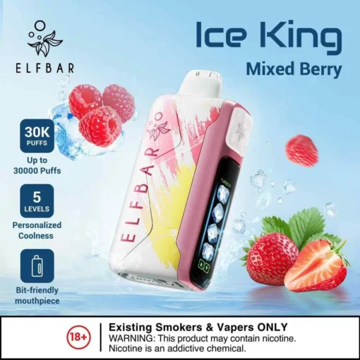 Elf Bar Ice King - Mixed Berries - 30K