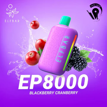 Elf Bar EP8000 Blackberry Cranberry