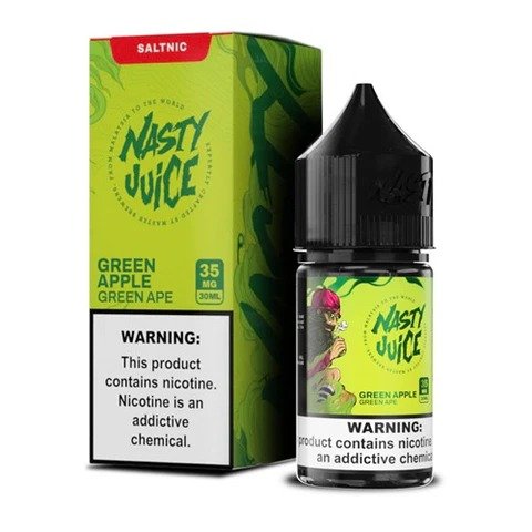 Nasty Nic Salt - Green Apple