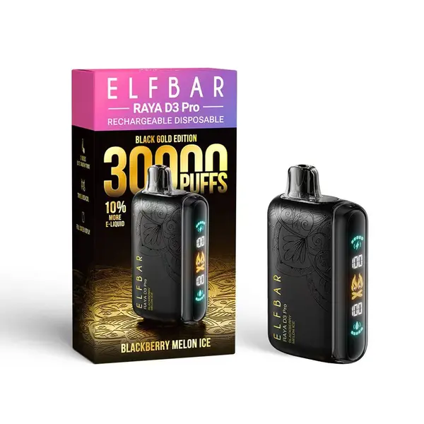 Elf Bar Raya D3 Pro 30 K - Blackberry Melon Ice