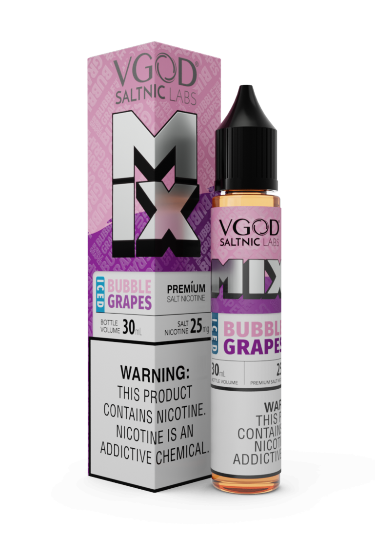 VGOD Mix Iced Bubble Grapes Nicotine salt India