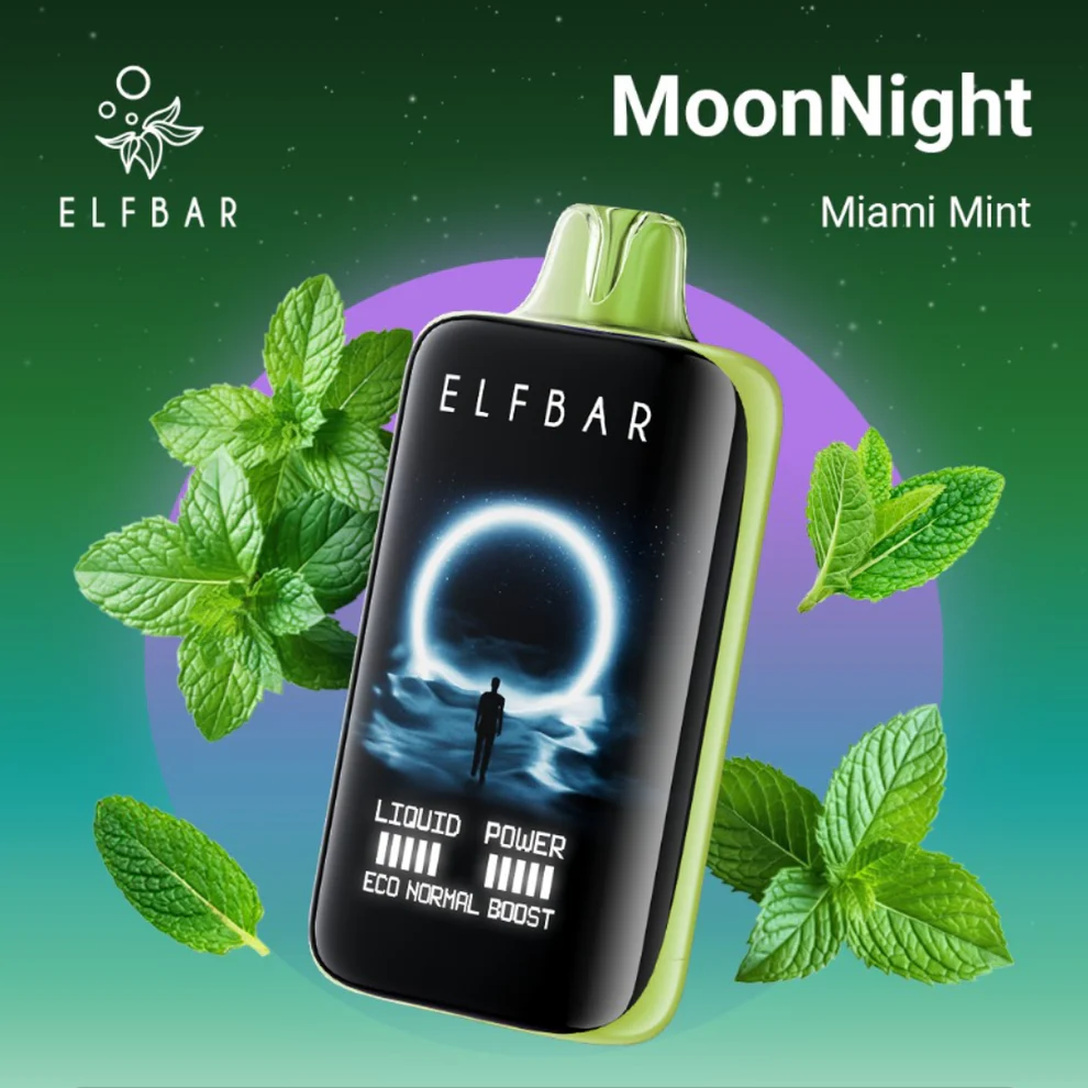 ELF BAR Moon Night 40K Puffs – Miami Mint | IndiaVapeStore