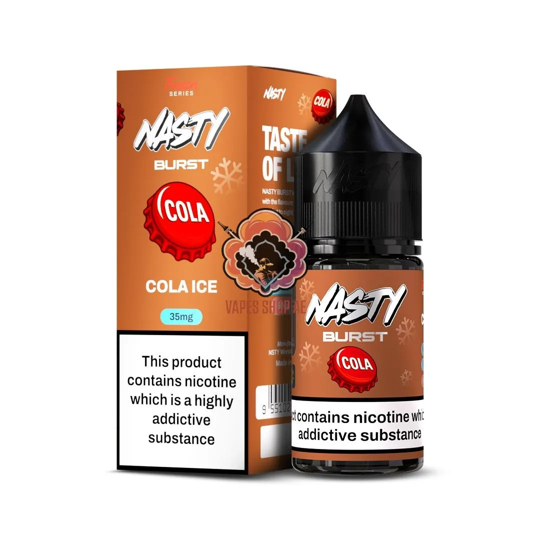 Nasty Burst Nic salts - Cola ice