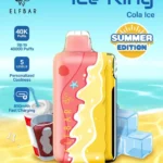 ELF BAR ICE KING – SUMMER EDITION – COLA ICE – 40K PUFFS (1)