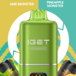 IGET MOVE B50000 Lime Monster + Pineapple Monster | 50K Puffs Vape