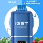 IGET Move | Mr. Blue + Blue Sour Raspberry | 2 Flavors in 1 Device