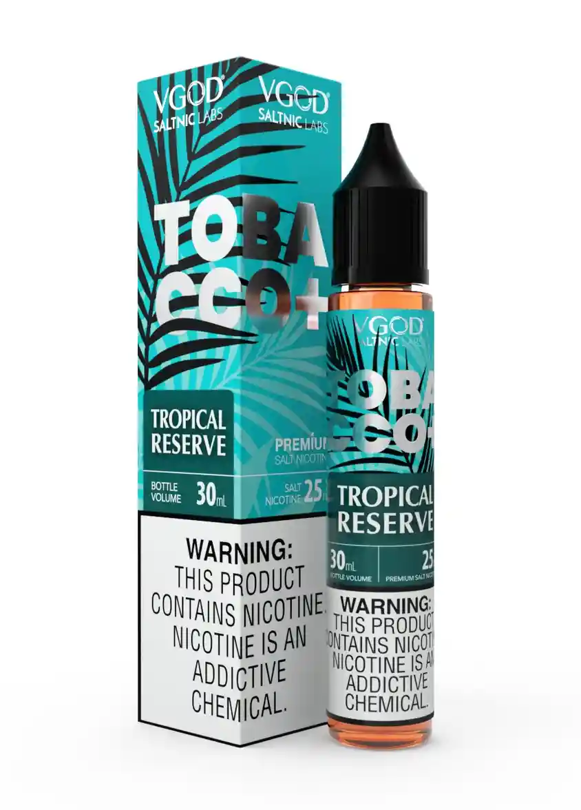 VGOD Tobacco Plus - Tropical Reserve - Salt Nic E-Liquid