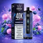 Al Fakher Mega Max 40,000 Puffs – Blueberry Gum
