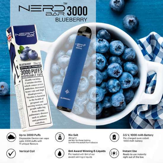 Blueberry NERD Bar