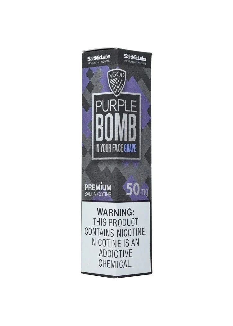 Purple Bomb VGOD Nicotine Salt