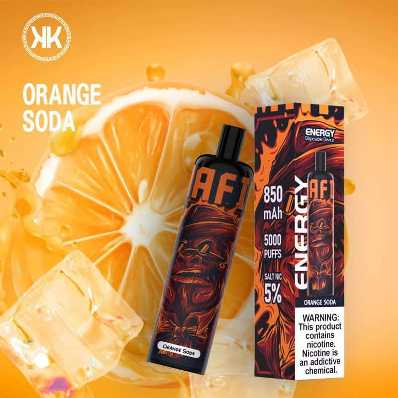 KK ENERGY Orange Soda