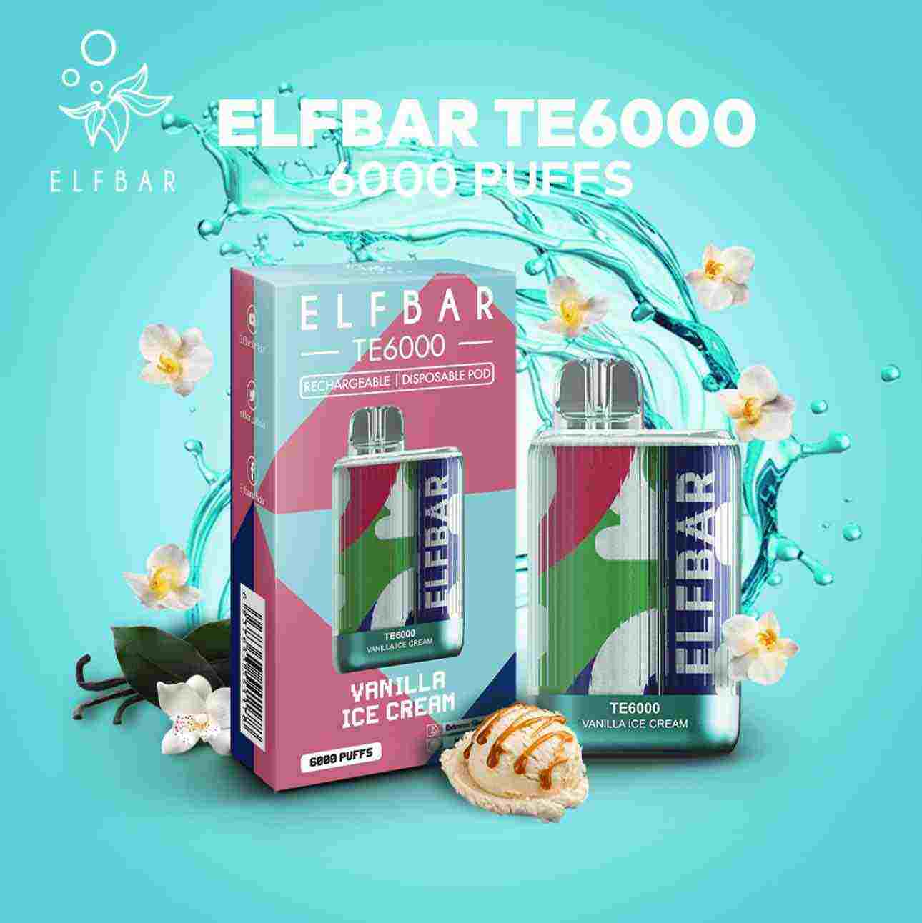 Vanilla ice Cream – ELF BAR TE6000