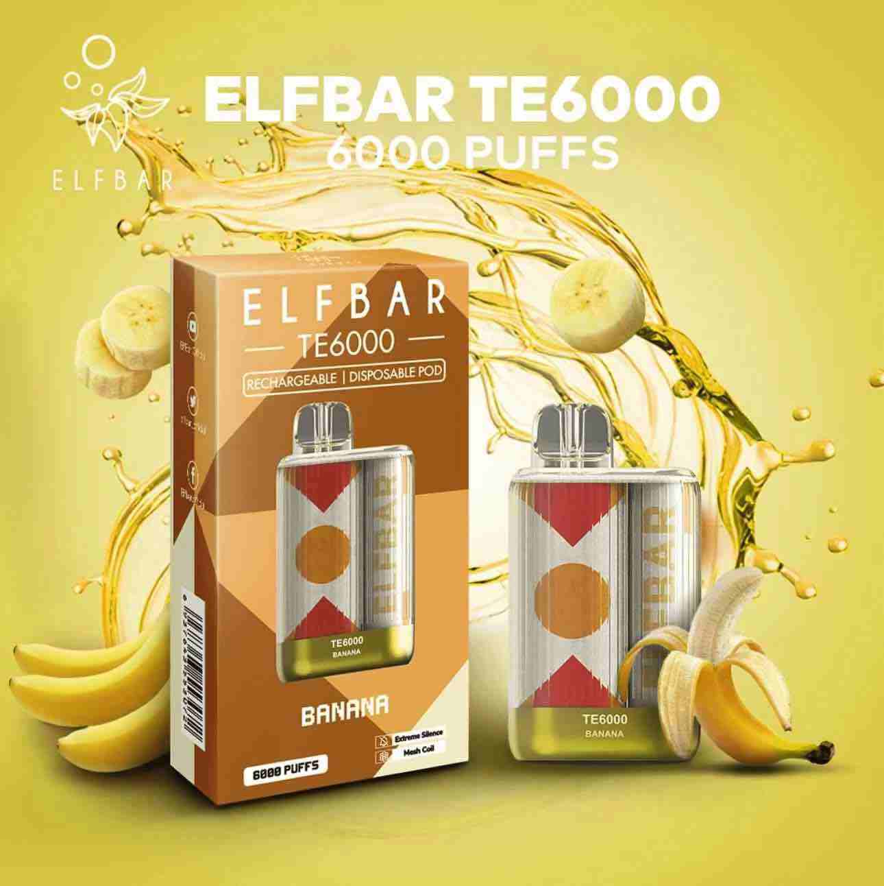 Banana - ELF BAR TE6000