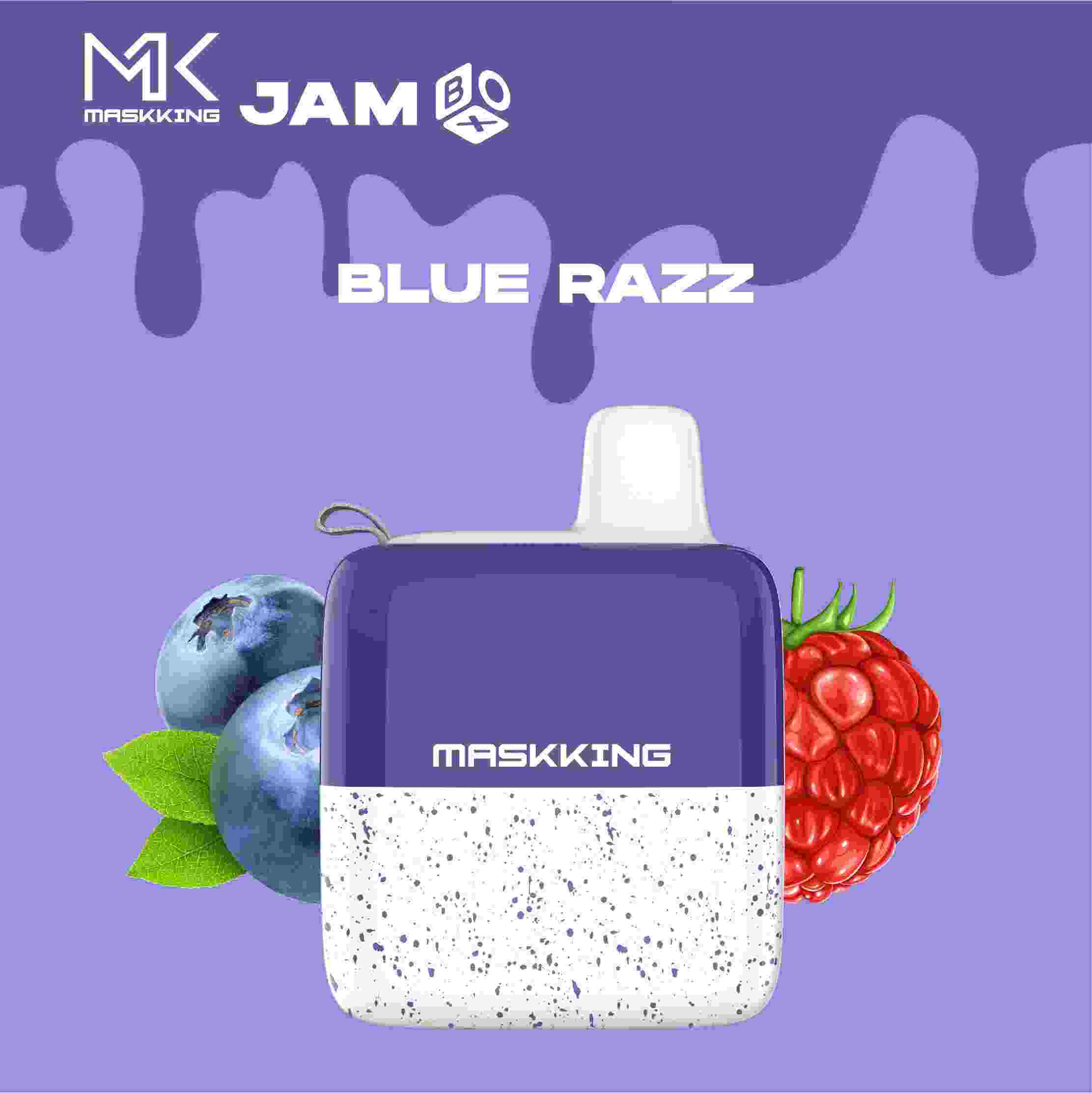 Blue Razz Maskking Jam Box