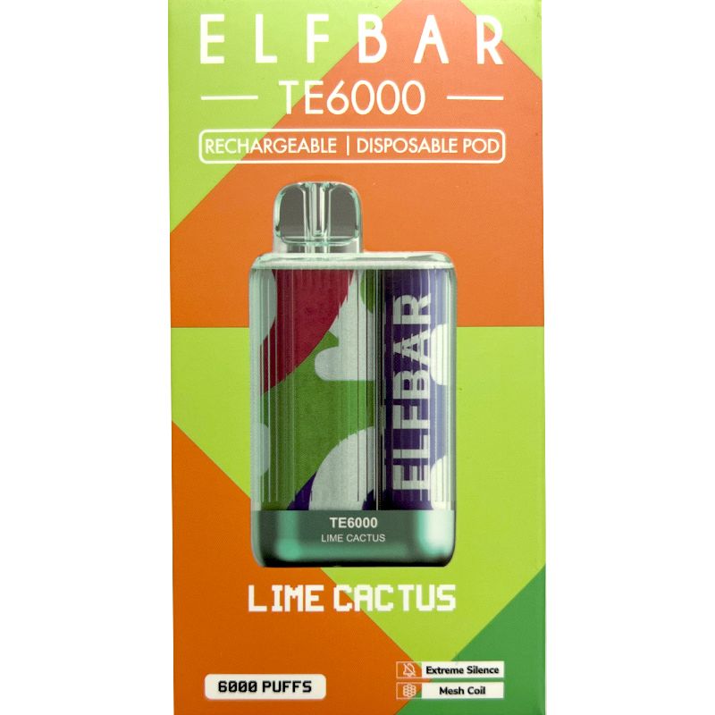 ELF BAR TE6000 - Lime Cactus