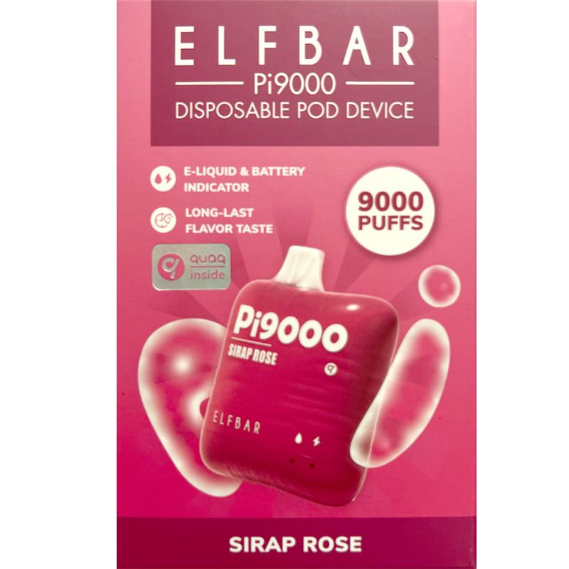ELF BAR Pi9000 - Sirap Rose