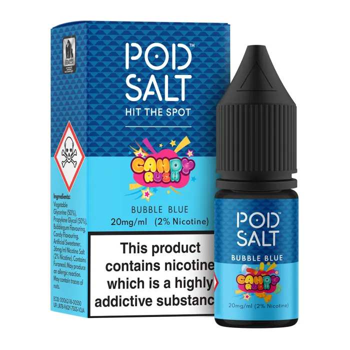 POD SALT Bubble Blue - Nicotine Salt