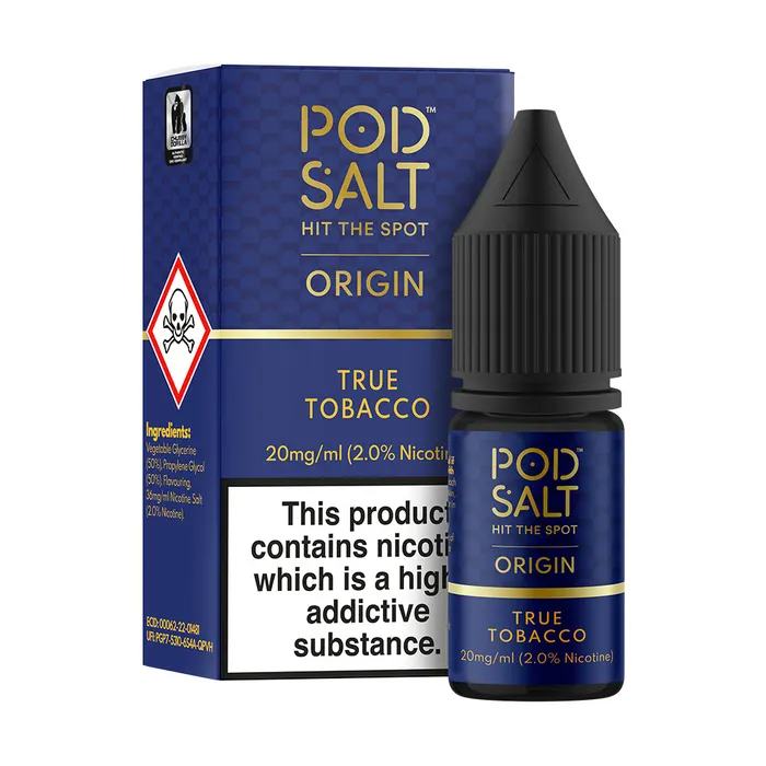 POD SALT True Tobacco - Nicotine Salt