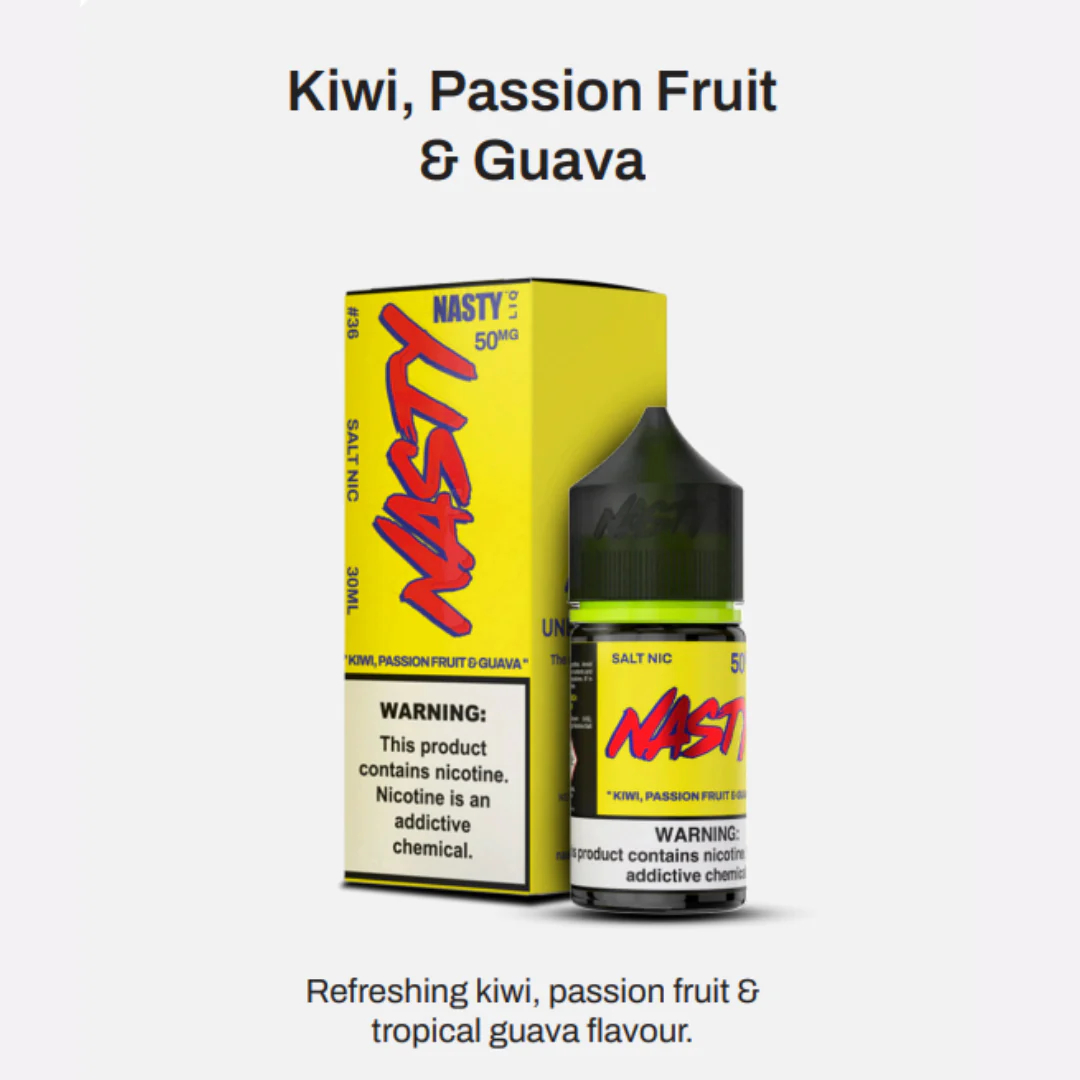 NASTY LIQ - Kiwi Passion Fruit Guava