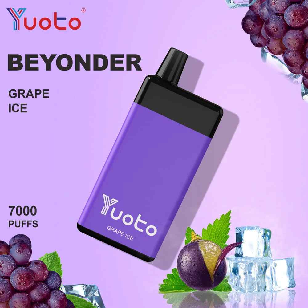 Yuoto Beyonder - Grape Ice - (7000 Puffs)