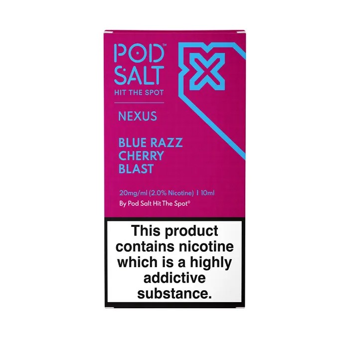 Blue Razz Cherry Blast - POD SALT NEXUS