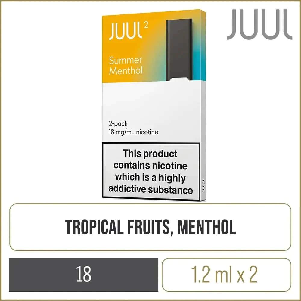 JUUL2 Summer Menthol Pods (2 Pods)
