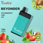 Yuoto Beyonder 7000 Puffs – Strawberry Kiwi ice